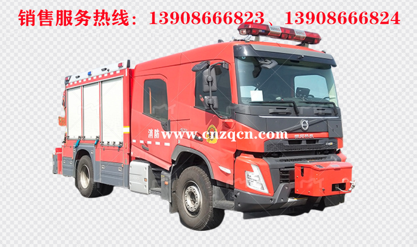 沃爾沃volvo單橋搶險(xiǎn)救援消防車(chē)